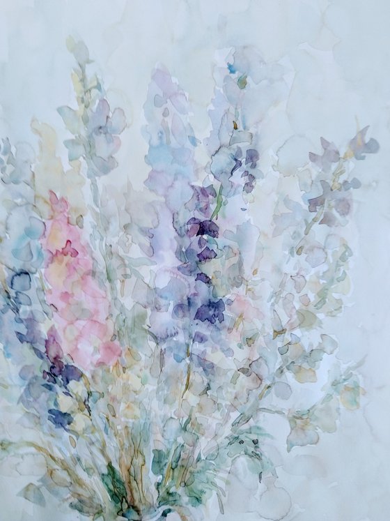 Delphinium 50x65 cm 2025