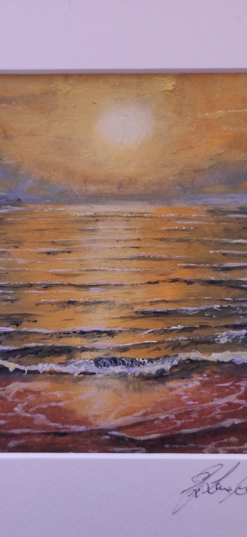 Sunset at the beach #05 by Gianluca Cremonesi