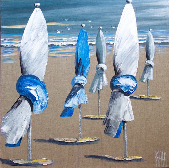 Umbrellas on the beach