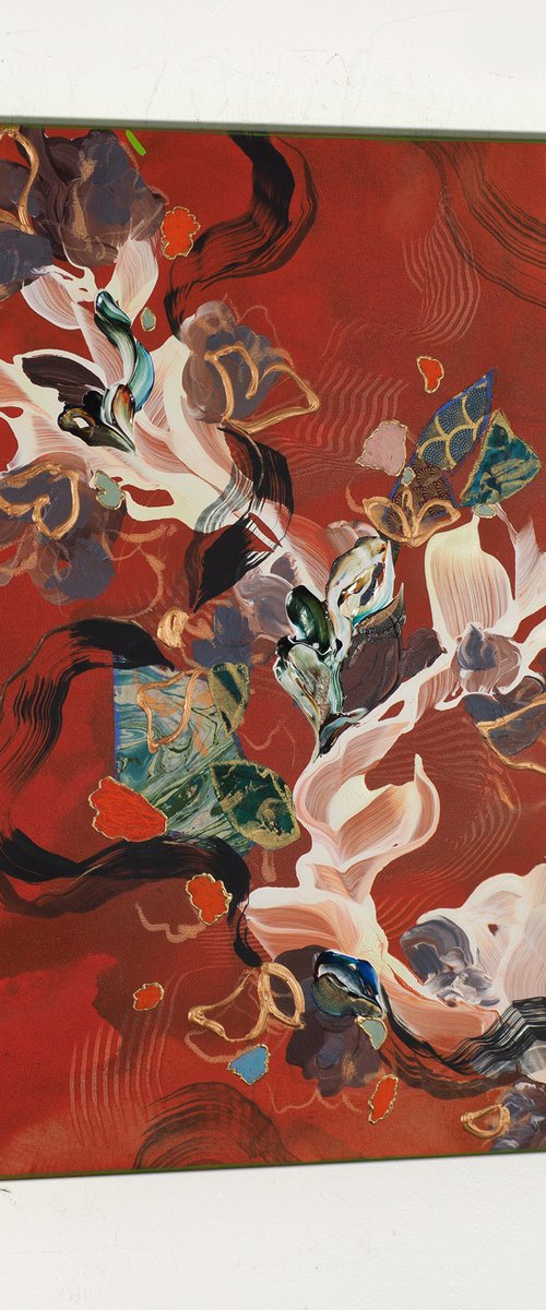 Silk, Lacquer and Cinnabar by Novi Lim