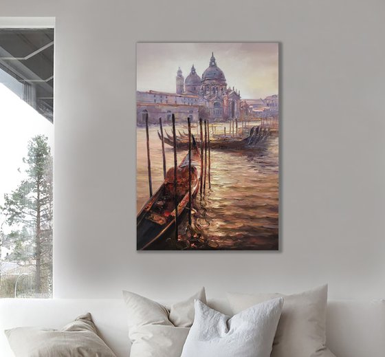 "Venice" original oil painting 70x50