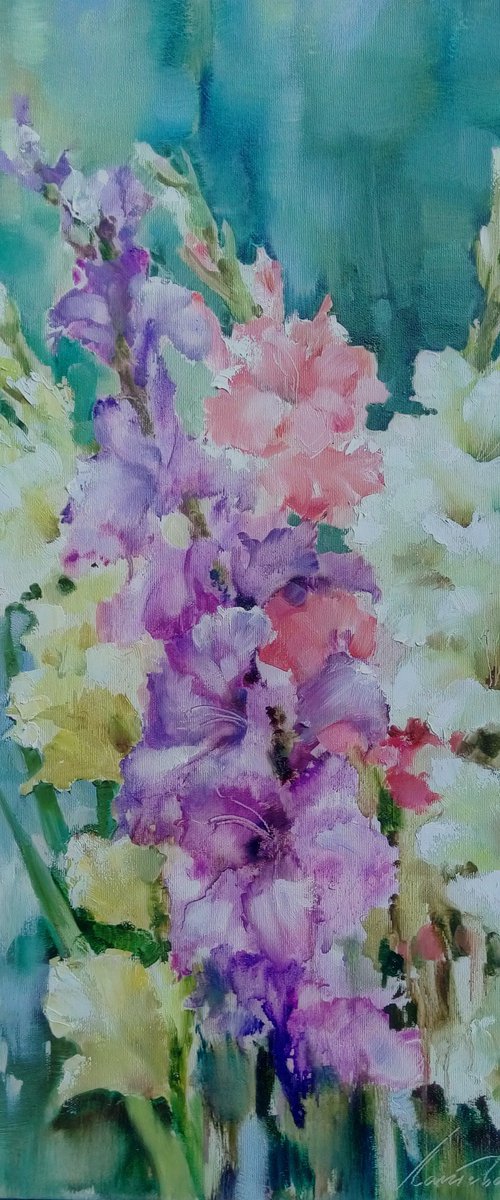 Dance of Flowers 2 by Olha Laptieva