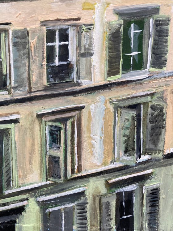 Buildings In Montmartre, Paris