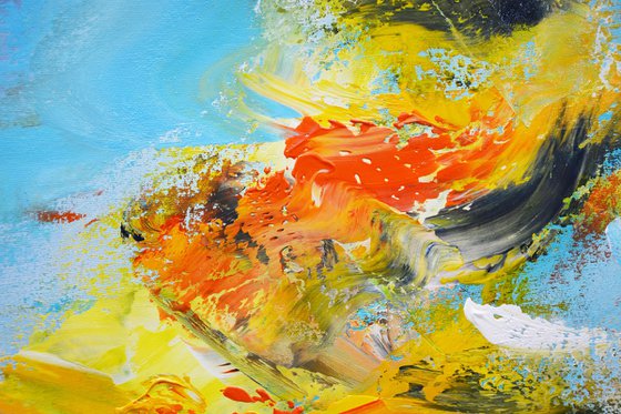 Burst of color