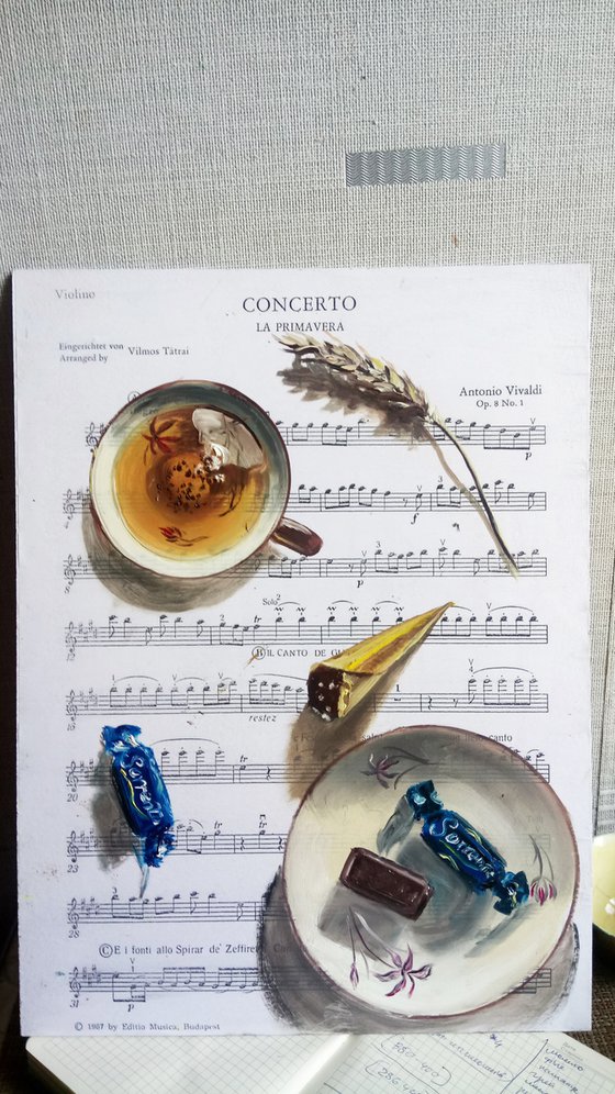 Concert for Violin with Tea