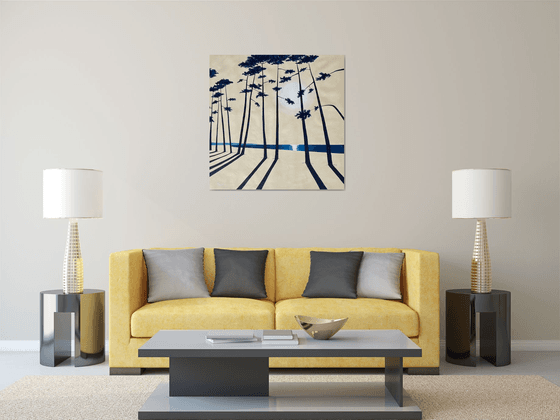 Cap Coz indigo 100x100