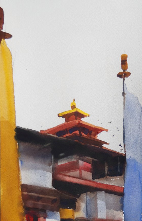 Flagposts for the tiny gate