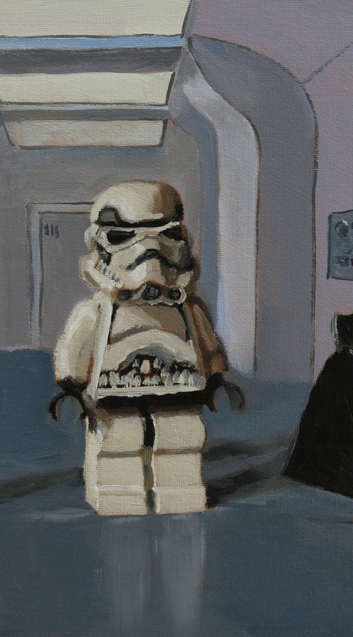 Lego Star Wars Darth Vader and Stormtroopers by Tom Clay