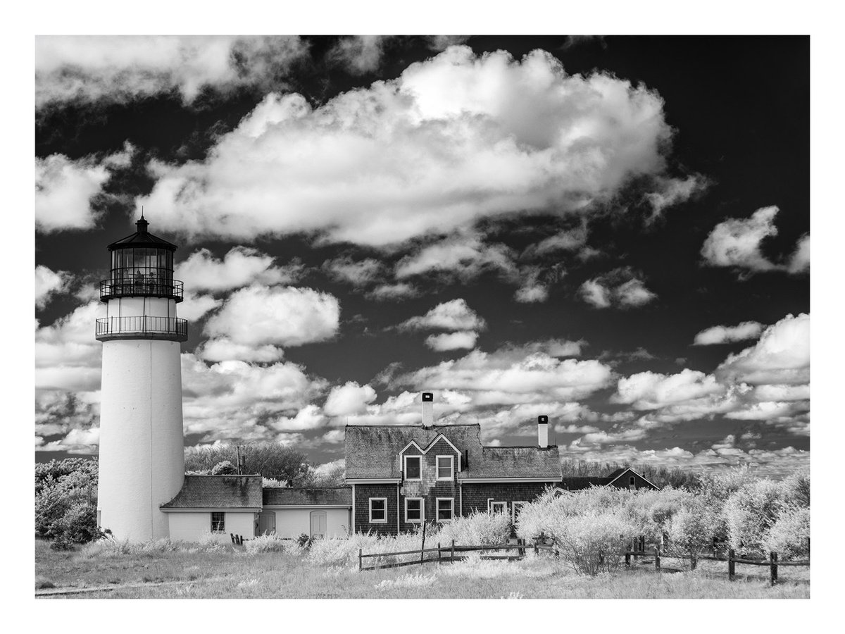 Photorealistic Landscape Photograph By Brooke T Ryan, 24 X 18, Highland Light - 24 X 18, Original Artwork