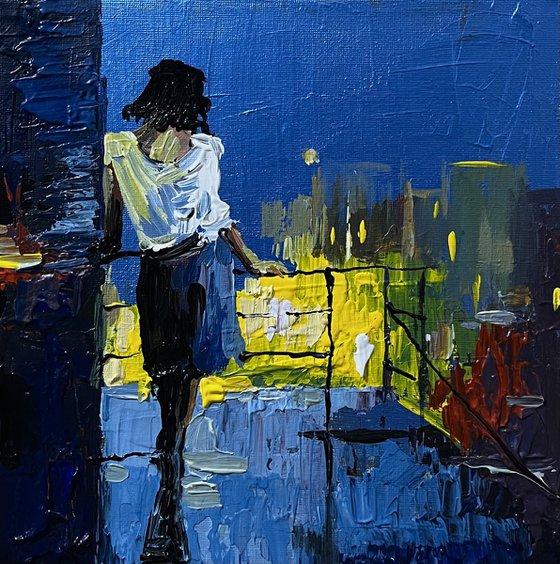 Watching the City Glow