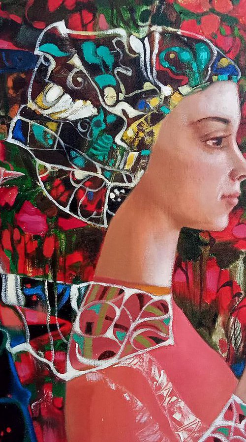 Strawberry ice cream by Anatolii Tarabаnov