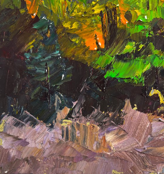 Warm Light Spreading Around