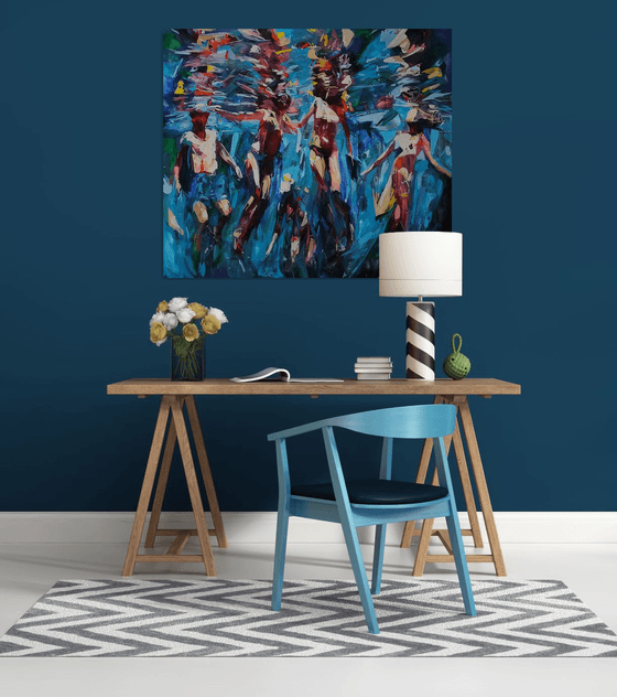 In the light of the water