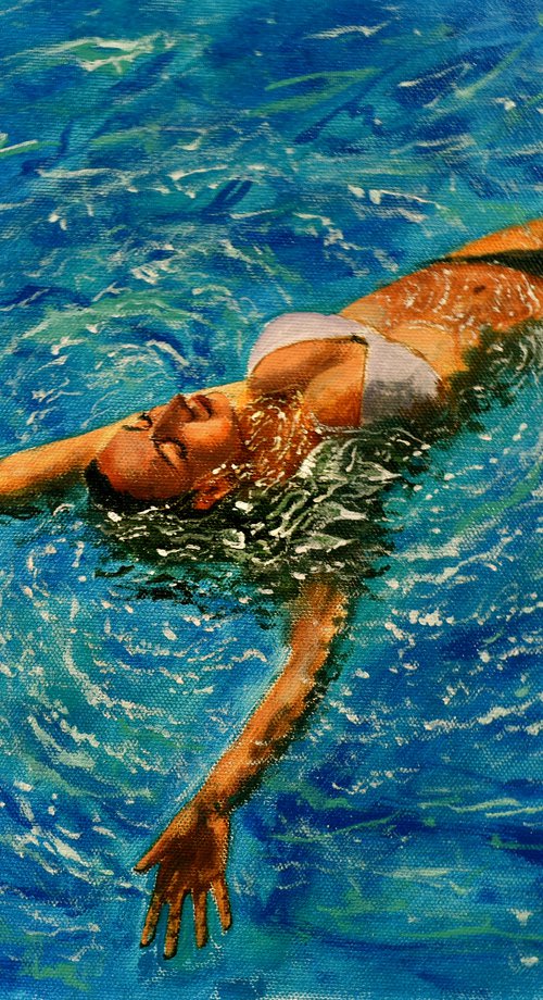 Girl swimming57 by Vishalandra Dakur