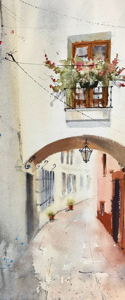 Arch in Marbella by Eugenia Gorbacheva