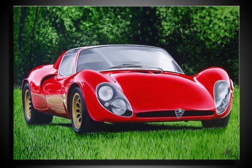 Alfa Romeo 33 Stradale by Matt Micallef