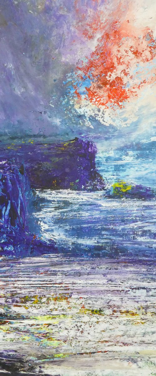 Northern Coast, Scotland by oconnart