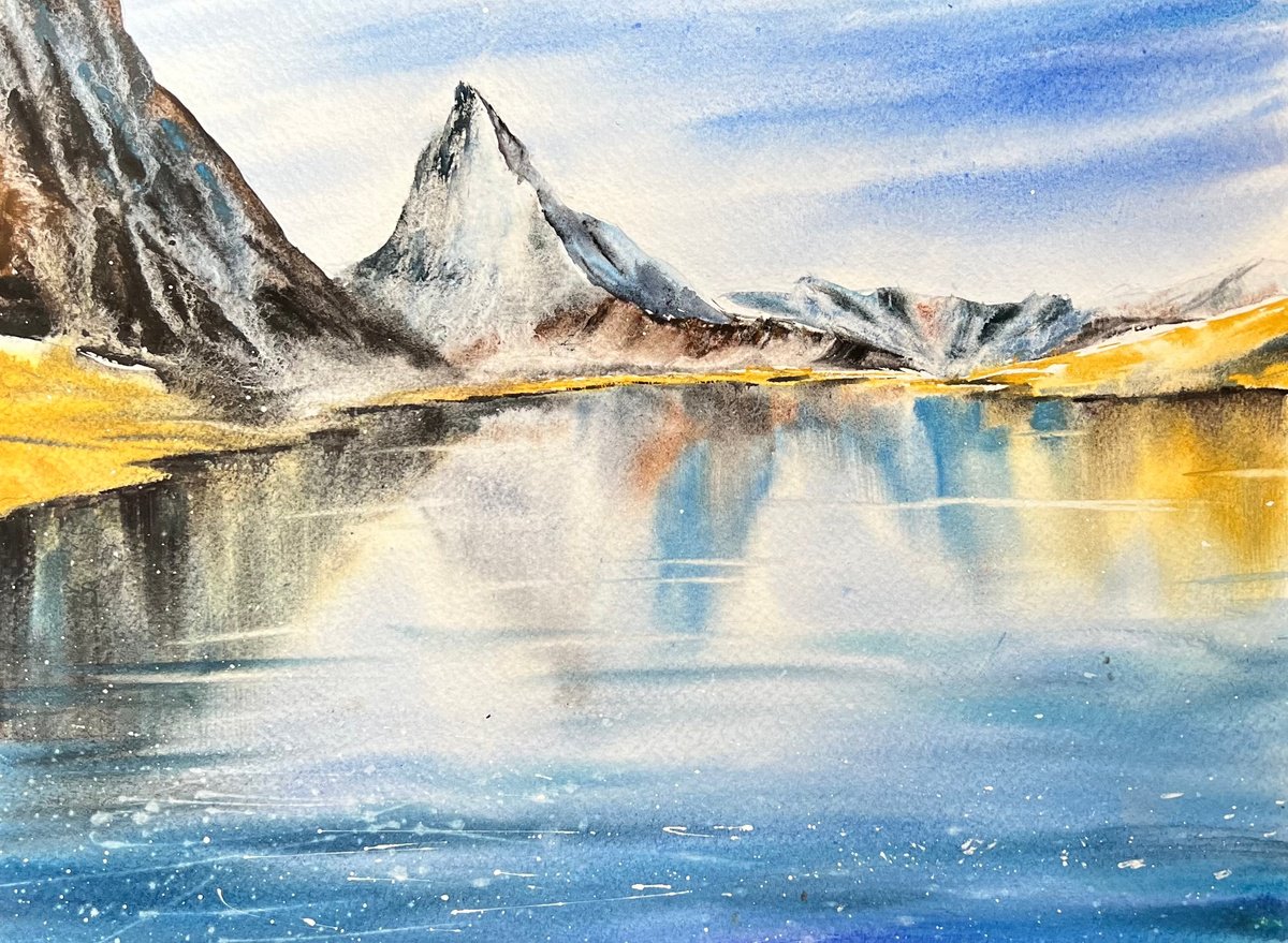Matterhorn Mountain Landscape by Yana Ivannikova