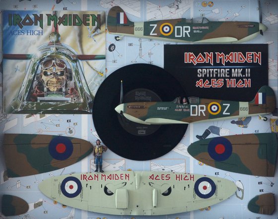Model Collage: Iron Maiden Spitfire