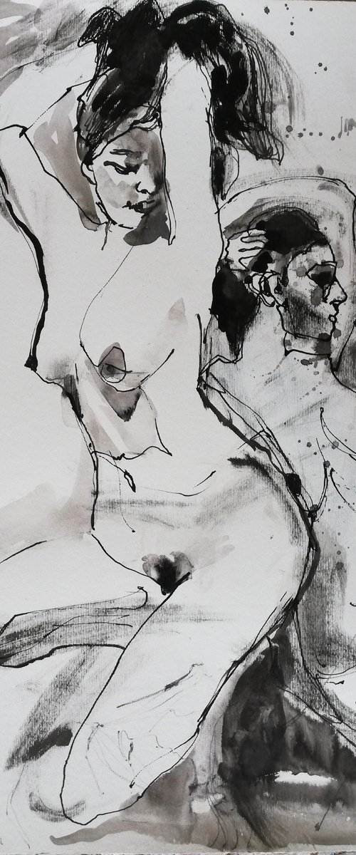 Two Nudes by Jelena Djokic