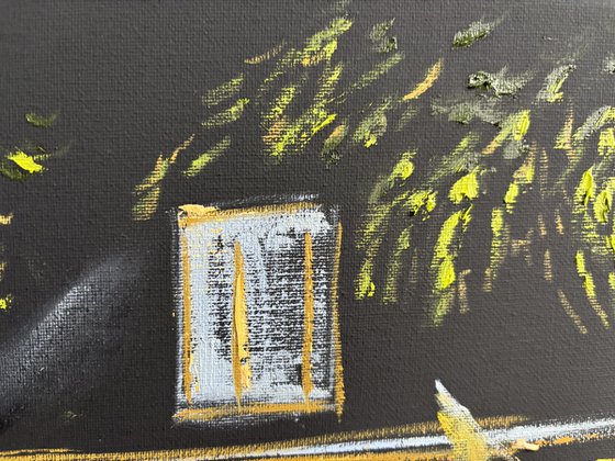 Night Glow in Dalen. PleinAir