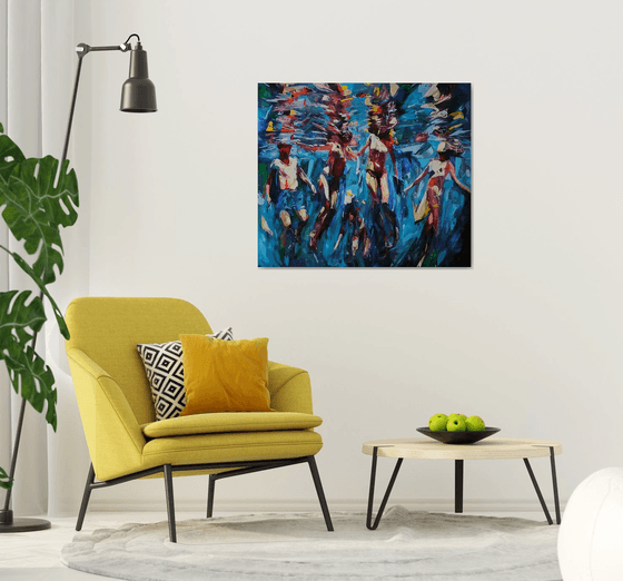 In the light of the water