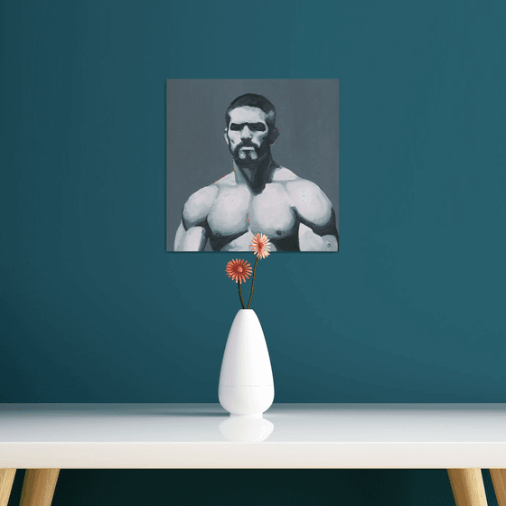 Facing Forward - Male portrait