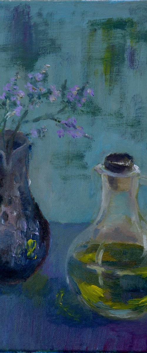 Lavender and olive oil by Elena Zapassky