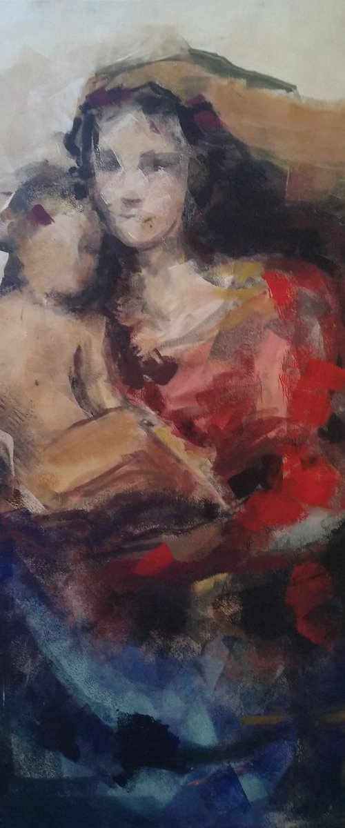 Madonna 14 by Marina Del Pozo