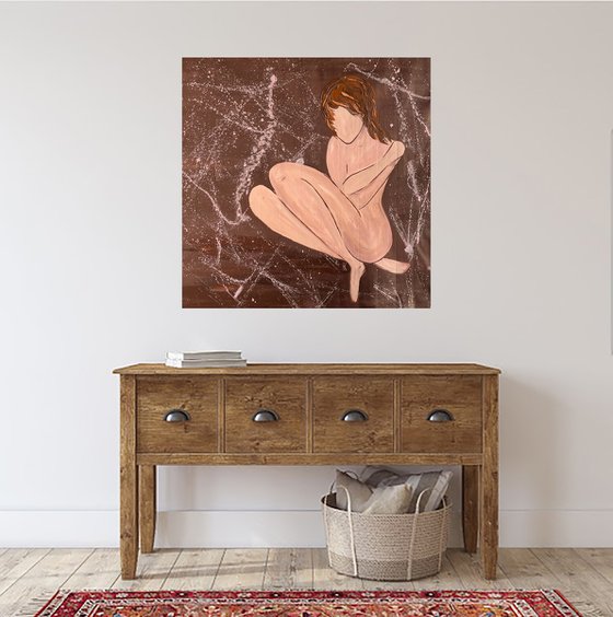 Woman Nude Original Painting