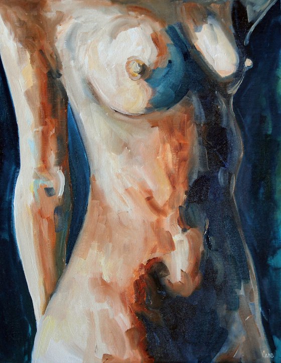 "Shadows" - Figure - Nude