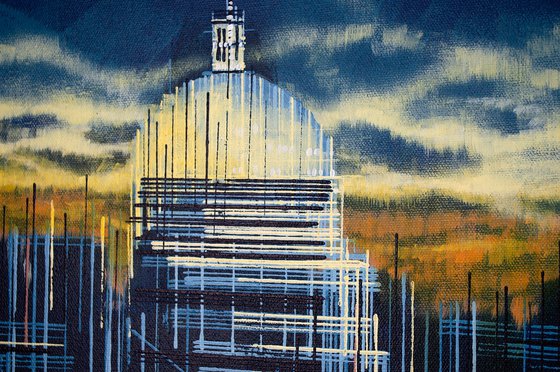 London Skyline Sunset