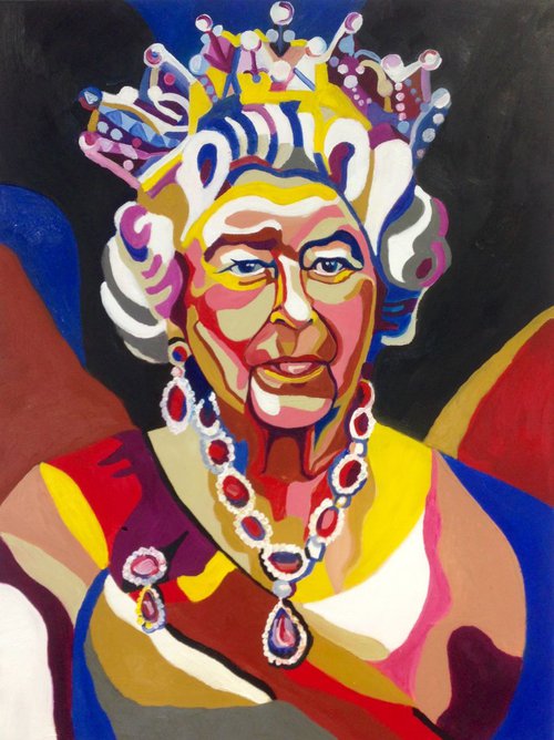 Colorful Queen by Jenifer Dapper