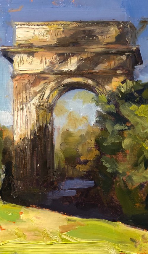 Amelian Arch - Stowe Gardens by Zoe Posnett