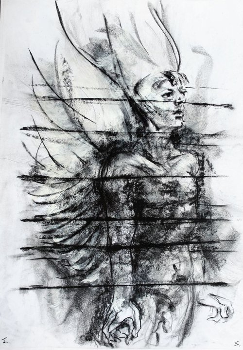 Angel, Wire by John Sharp