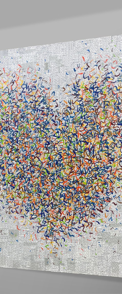 Clarity Optimist 127 x 127cm by George Hall
