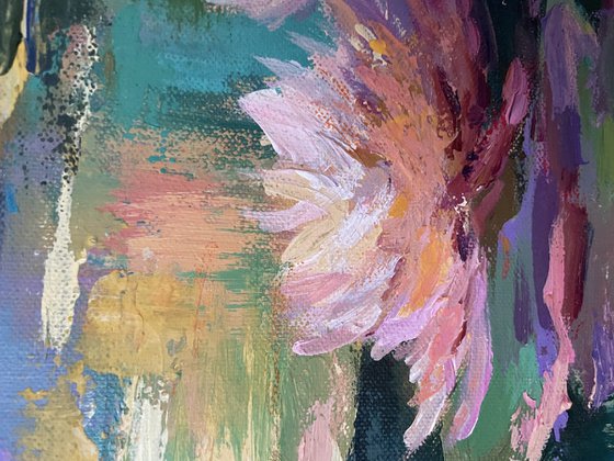 Giverny's Purple Evening