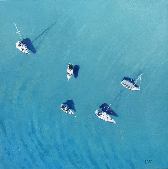 Floating between