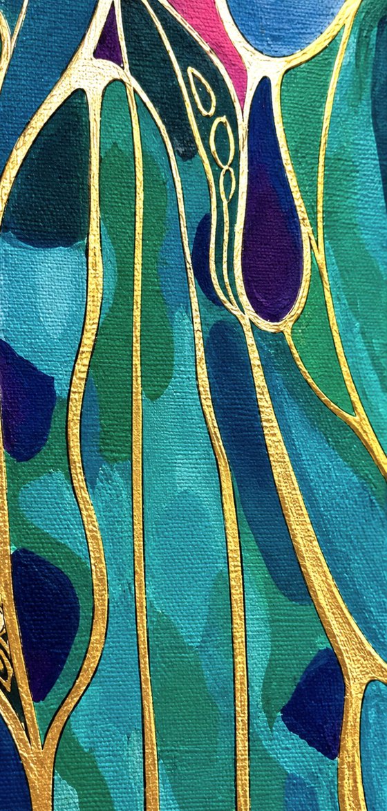 Jazz Style Flowers #14