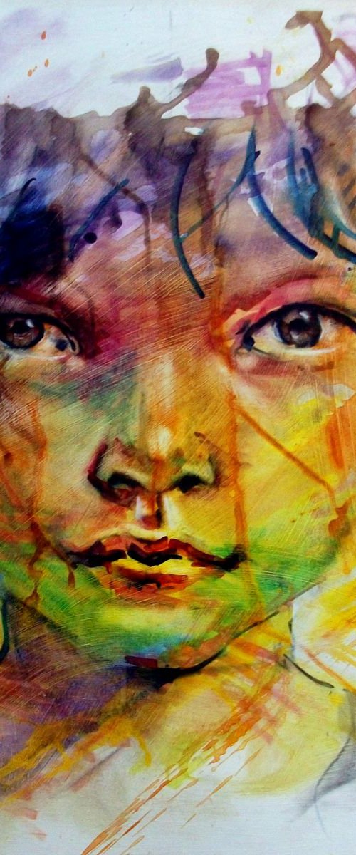 Boy by Anthony Barrow BA(Hons) Fine Art