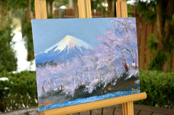 Purple Twilight over Fuji