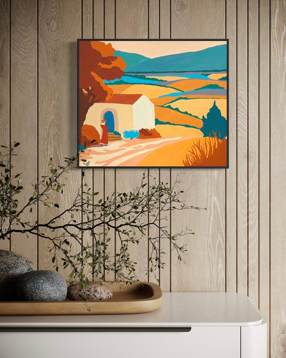 Golden Landscape 2