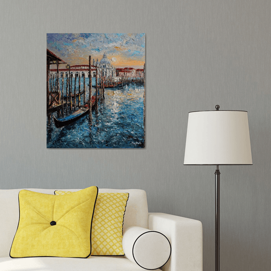 Venice, Sunset over the Grand Canal