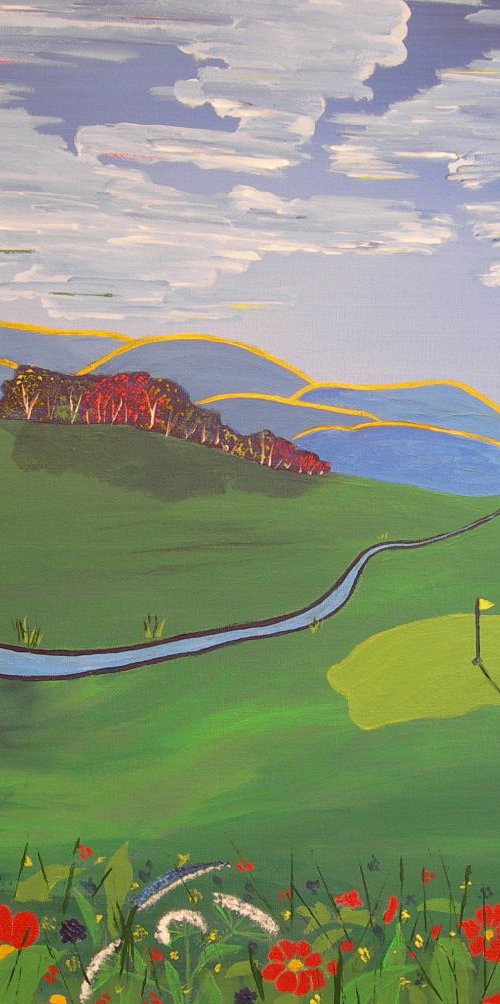 "GOLFERS DREAM" by Galina Zimmatore