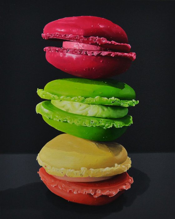 Three Macarons