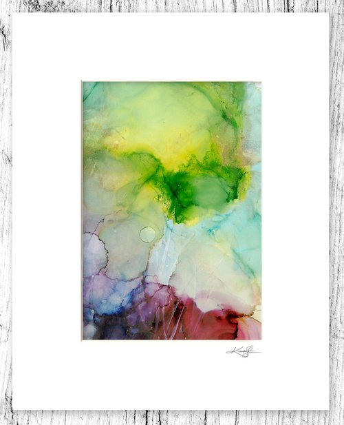 Color Journey 40 - Mixed Media Abstract Painting by Kathy Morton Stanion by Kathy Morton Stanion