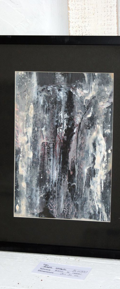FOGGY GHOSTY LIGHTY SPIRITUAL ECLECTIC SIGNAL ANGELS BEAUTIFUL PAINTING KLOSKA by Kloska Ovidiu