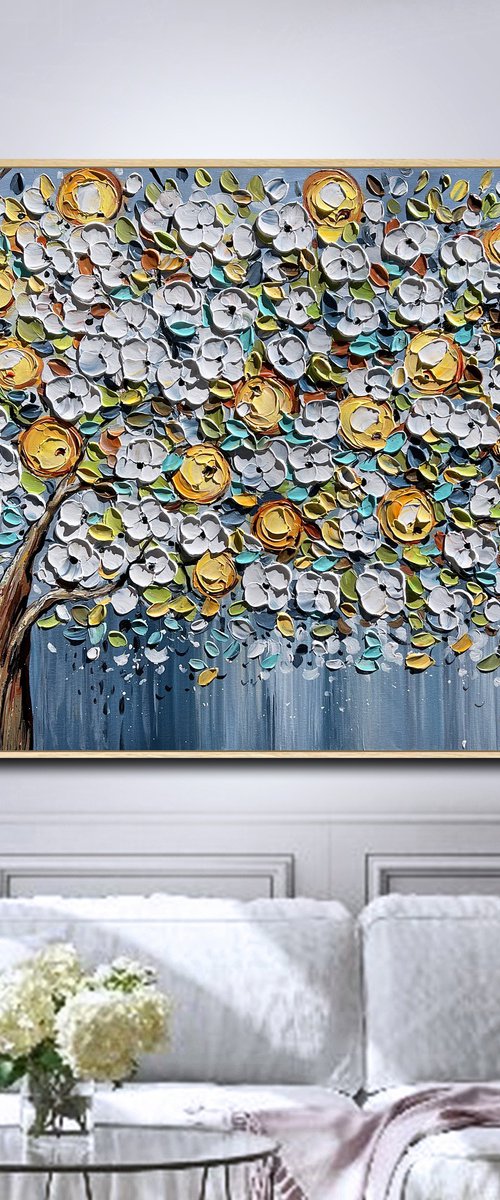 Golden Essence Tree by Lana Guise