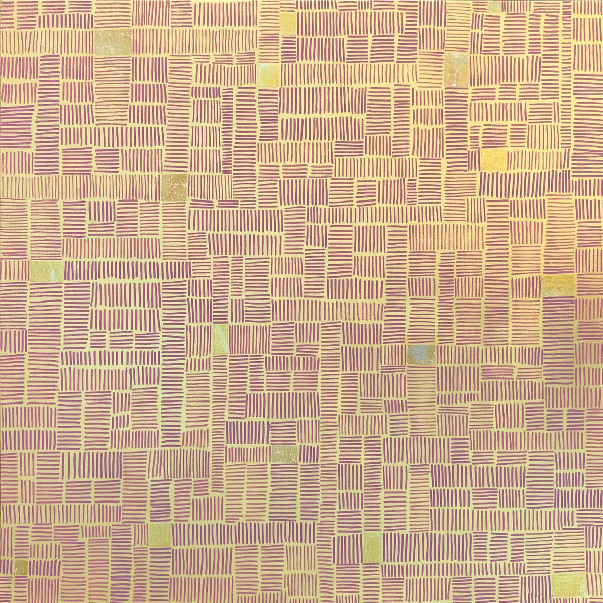 Abstract Acrylic Painting By Jennifer Bell, 24 X 24, Unyielding No3, Original Artwork