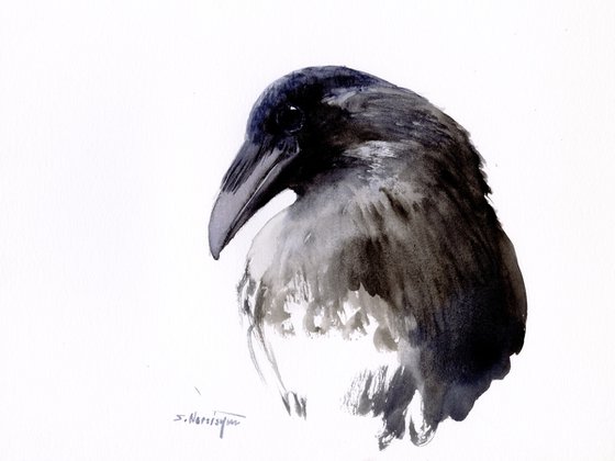 Raven Portrait